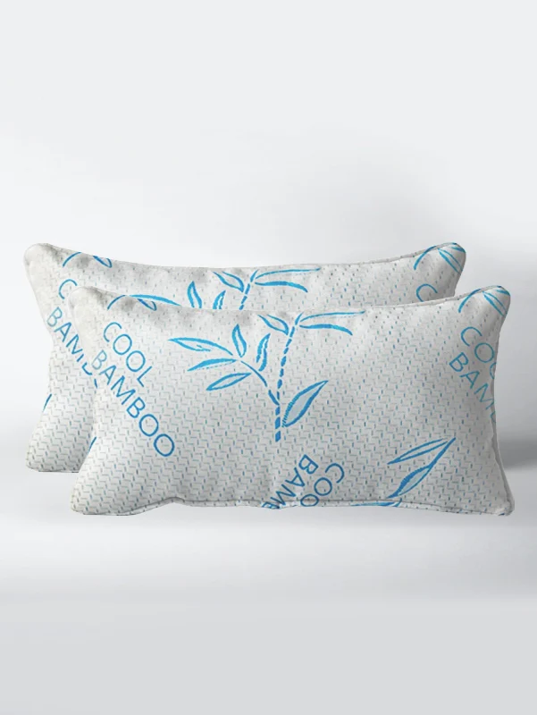 Bamboo Pillow For Bed - Cool Bamboo Sleeping Pillow - Image 5