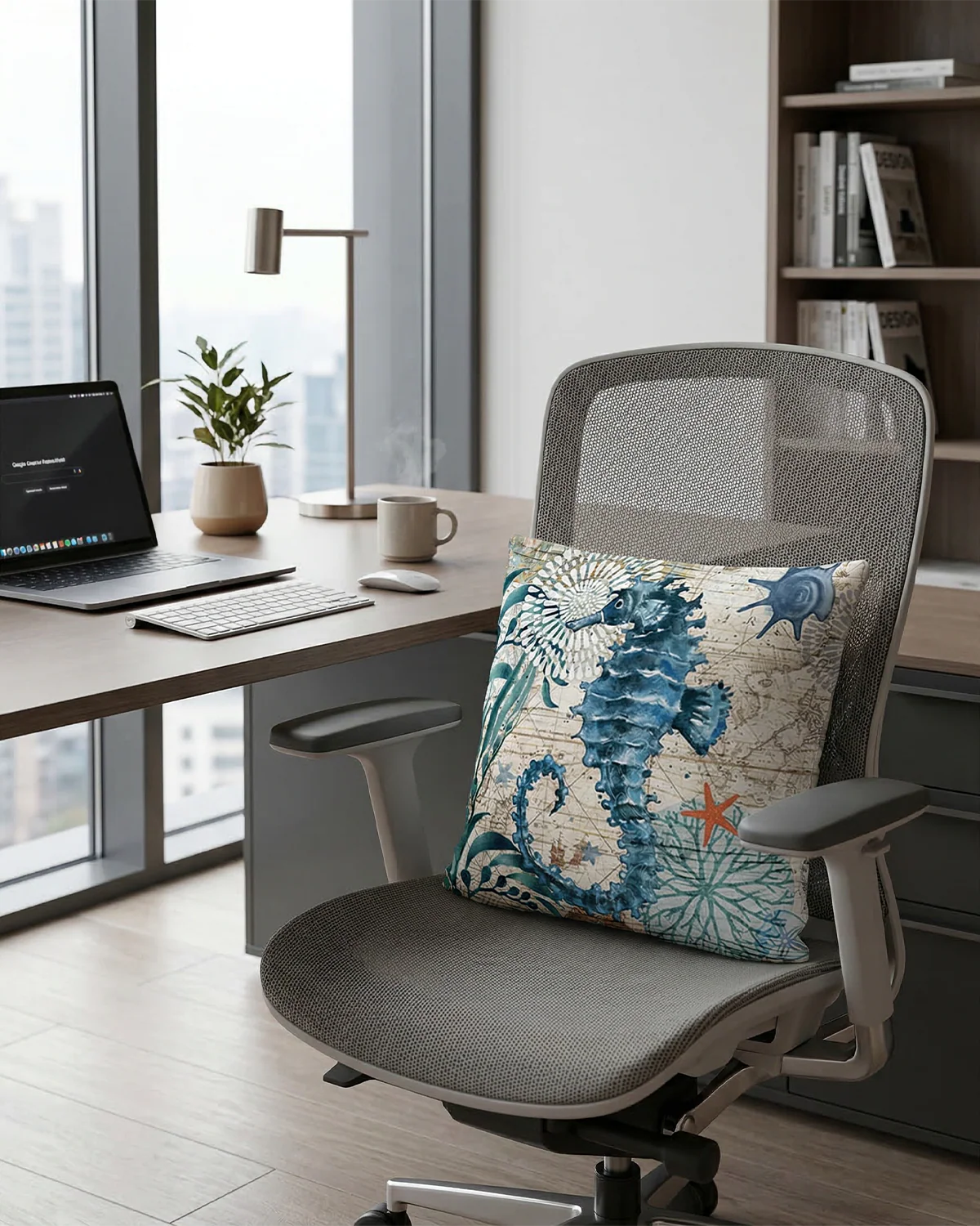 Office Chair Pillow Set: Complete 3-Piece Ergonomic Support System for Desk Workers - Image 3