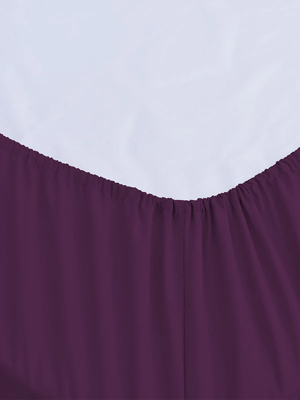 Purple Bamboo Bed Sheets - Cooling Comfort For Modern Bedrooms - Image 4